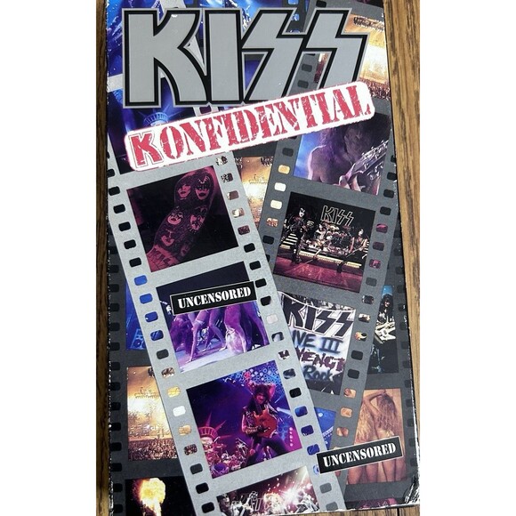 KISS - 7 VHS VIDEO TAPE LOT - '70s, '80s & '90s -  GOOD CONDITION. Tested - Picture 15 of 16